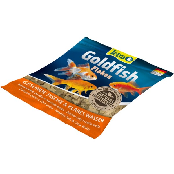 Фото - Корм для рыб Tetra Goldfish Flakes для золотых в хлопьях 12 г (4004218766389)