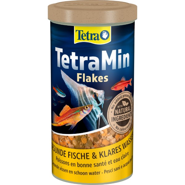 Фото - Корм для рыб Tetra Min Flakes для аквариумной хлопья 200 г (4004218761551)
