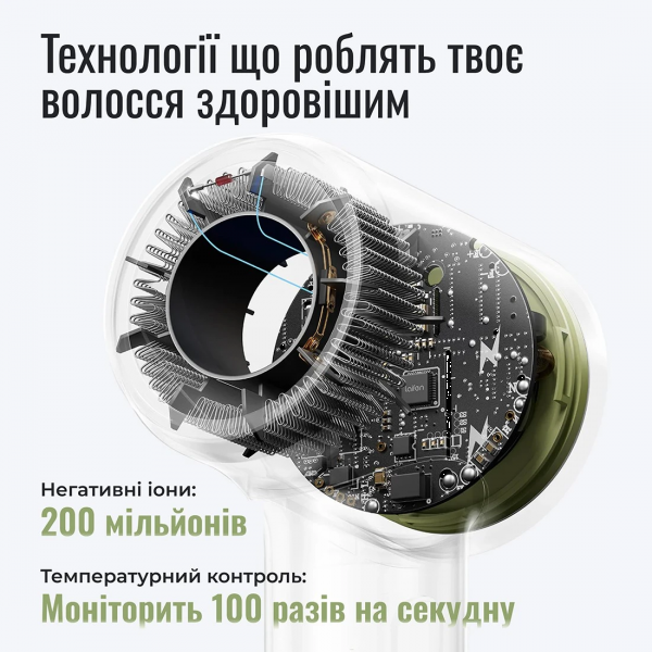 Фото - Фен Laifen MINI голубой ледниковый (1HD31-S-EU-BE-001)