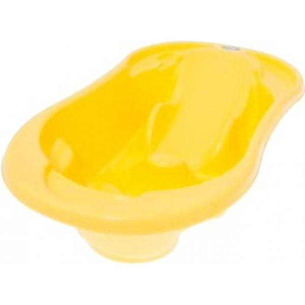 Фото - Детская ванночка Tega Baby Комфорт с термометром 2 в 1 анатомическая Желтая (TG-011-102)