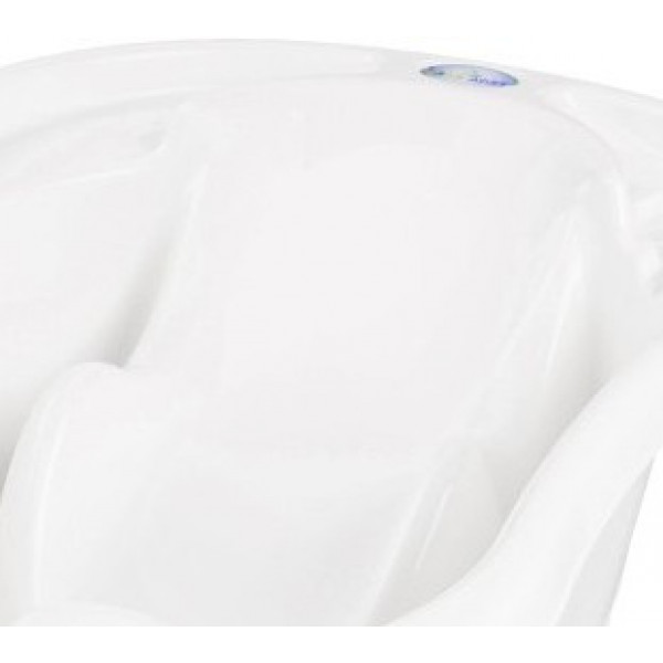 Фото - Детская ванночка Tega Baby Комфорт с термометром 2 в 1 анатомическая Белая (TG-011-103)