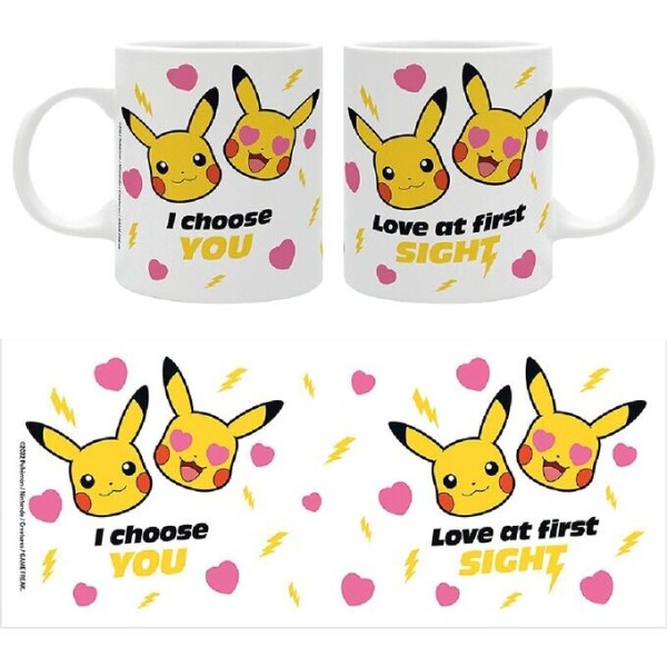 Фото - Чашка ABYstyle POKEMON Love at First Sight 320 мл (TGGMUG266)