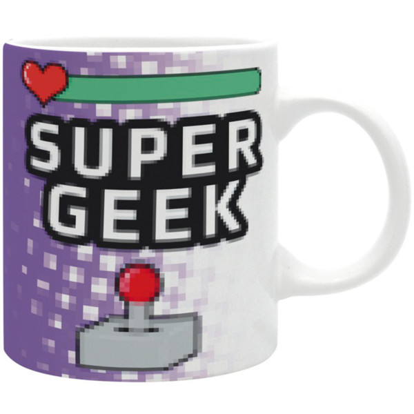 Фото - Чашка ABYstyle Retro Gaming - Super Geek (TGGMUG149)