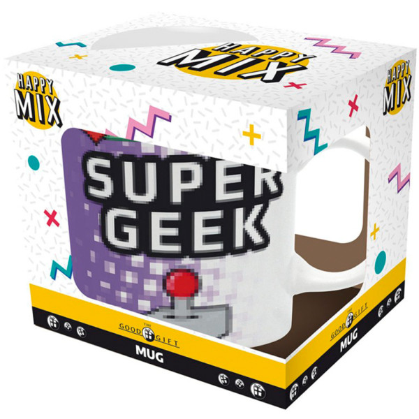 Фото - Чашка ABYstyle Retro Gaming - Super Geek (TGGMUG149)