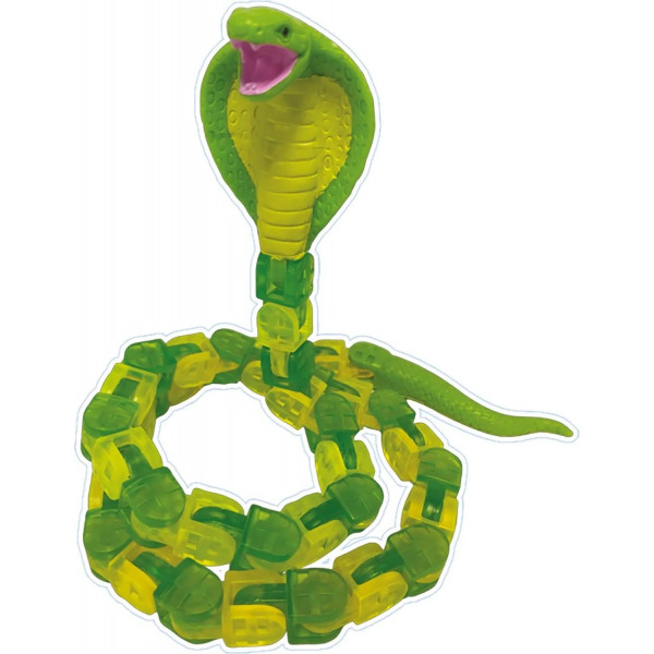 Фото - Інтерактивна іграшка Zing Klixx Creaturez - Fidget Кобра зелена (KX130_B)