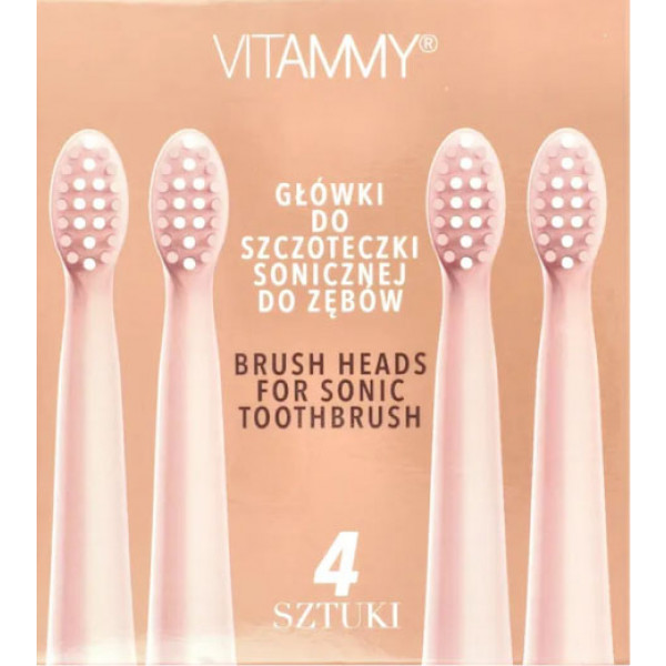 Фото - Насадка для зубной щетки Vitammy Harmony 4 шт. Rose (TH1811-4 rose)