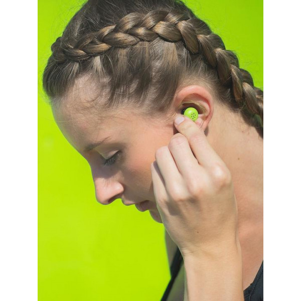 Фото - Наушники вкладыши проводные Koss The Plug Noise Isolating Green