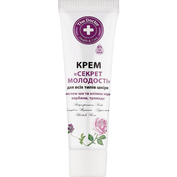 Фото - Крем для обличчя The Doctor Health&Care 30 мл секрет молодості (4823015929274) Фото - Крем для обличчя The Doctor Health&Care 30 мл секрет молодості (4823015929274)
