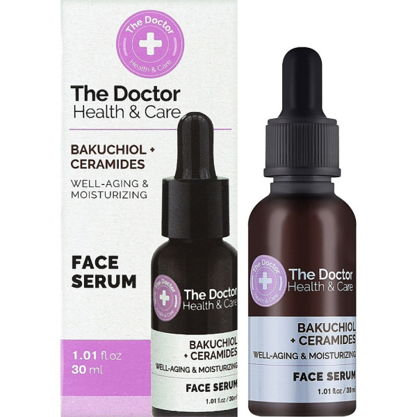 Фото - Сироватка для обличчя The Doctor Health&Care 30 мл BAKUCHIOL+CERAMIDES (5901845509404)