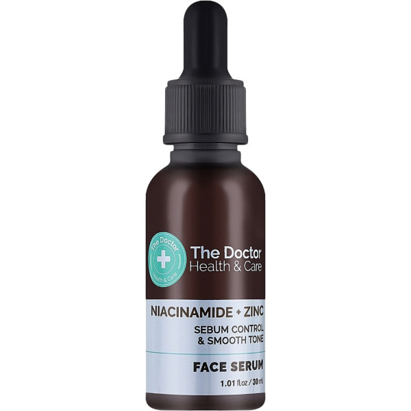 Фото - Сыворотка для лица The Doctor Health&Care 30 мл NIACINAMIDE+ZINC (5901845509374)