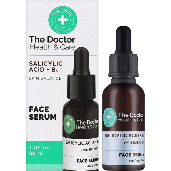 Фото - Сыворотка для лица The Doctor Health&Care 30 мл SALICYLIC ACID+B5 (5901845509398)