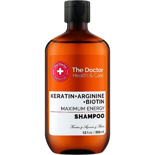 Фото - Шампунь женский The Doctor Health&Care 355 мл Keratin&Arginine&Biotin (8588006041767)