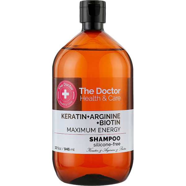 Фото - Шампунь женский The Doctor Health&Care 946 мл Keratin&Arginine&Biotin (8588006041705)