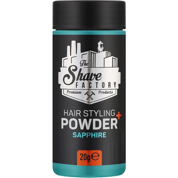 Фото - Пудра для укладки волосся The Shave Factory Sapphire 20 г (840302411780)