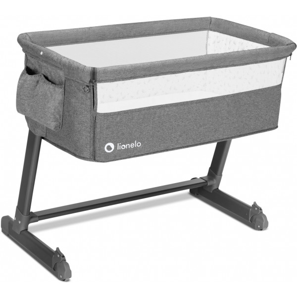 Фото - Кроватка детская прямоугольная Lionelo Theo Grey Stone Natural