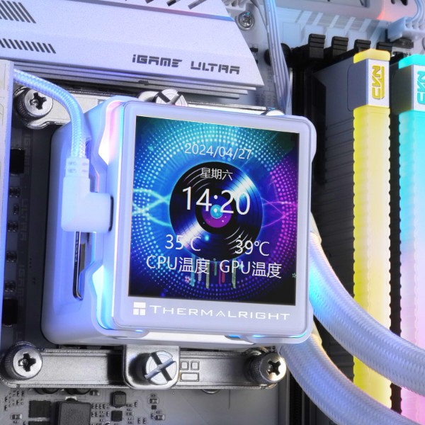 Фото - Водяна система охолодження Thermalright Elite Vision 360 ARGB White