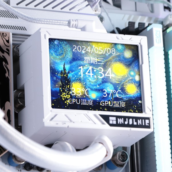 Фото - Водяна система охолодження Thermalright Mjolnir Vision 360 X White
