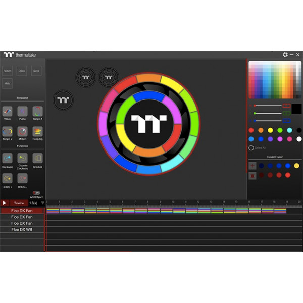 Фото - Водяна система охолодження Thermaltake Floe DX RGB 280 TT Premium Edition(CL-W257-PL14SW-A)