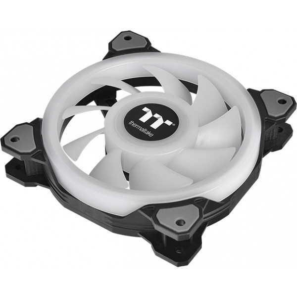 Фото - Корпусний вентилятор Thermaltake Riing Quad 12 RGB Radiator Fan TT Premium Edition (CL-F088-PL12SW-C)