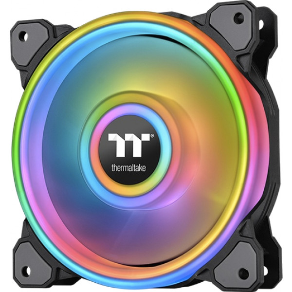 Фото - Корпусний вентилятор Thermaltake Riing Quad 12 RGB Radiator Fan TT Premium Edition (CL-F088-PL12SW-C)