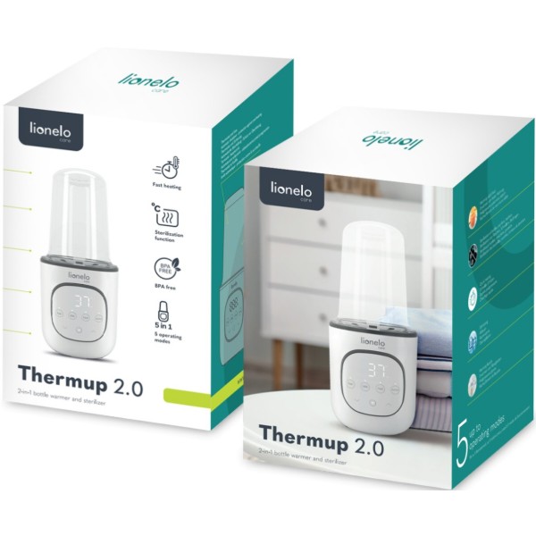 Фото - Подогреватель детских бутылочек стационарный Lionelo Thermup 2.0 White