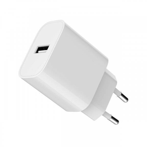 Фото - Мережевий зарядний пристрій Gembird Мережевий ЗП, 1 USB-A 5V/2.4A (12W), білий