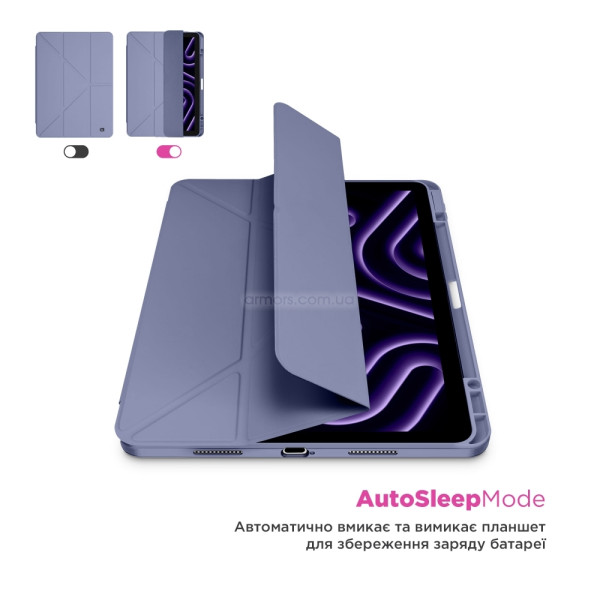 Фото - Чохол для планшету Armorstandart Y-Type PEN for Samsung Galaxy Tab A9+ Purple (ARM85505)