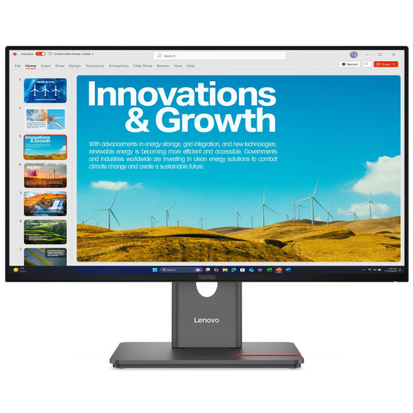 Фото - Монитор Lenovo ThinkVision P24QD-40 (64B1GAT1UA)