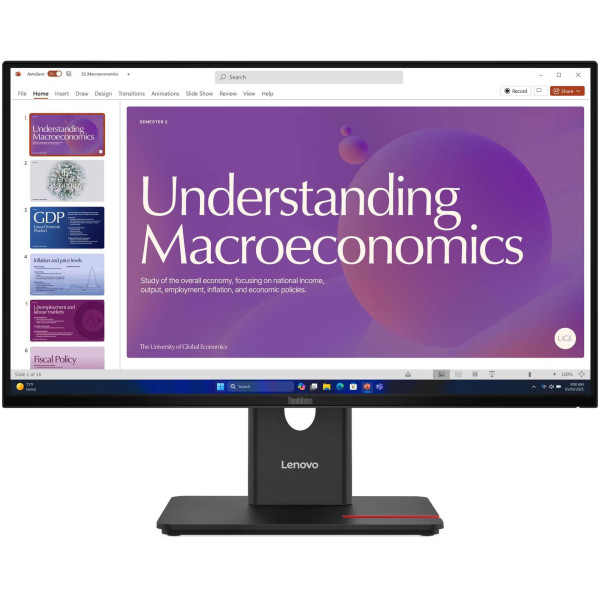 Фото - Монітор Lenovo ThinkVision T24D-40 (64B9GAT1UA)