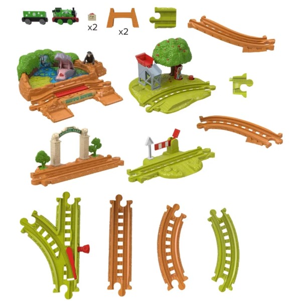 Фото - Залізна дорога Thomas&Friends Парк тварин (JLL37)