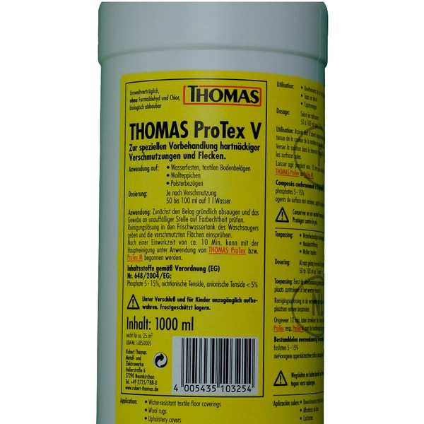 Фото - Шампунь для пилососів миючих Thomas 787515 Protex V