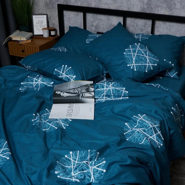 Фото - Комплект постільної білизни Moon&Star Satin Elit Crystal Threads 200х220 (MS-820008271)