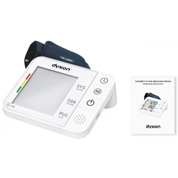 Фото - Тонометр Dyxon MEGATONO BP393A White (DXNTNMTRBP393AW)