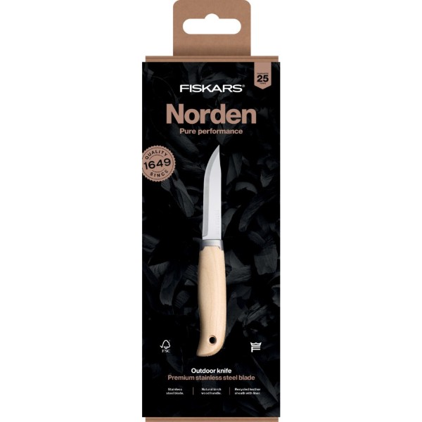 Фото - Нож туристический Fiskars Norden (1072090)