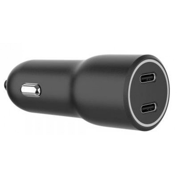 Фото - Автомобільний зарядний пристрій Gembird 2xUSB-C PD 20W (TA-UC-C2PD40-CAR-01)
