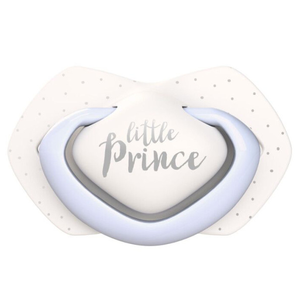 Фото - Симетрична пустушка Canpol babies ROYAL BABY 6-18 міс 2 шт. блакитна (22/651_blu)