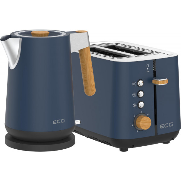 Фото - Электрический чайник ECG RK 1768 Strix Timber Petrol