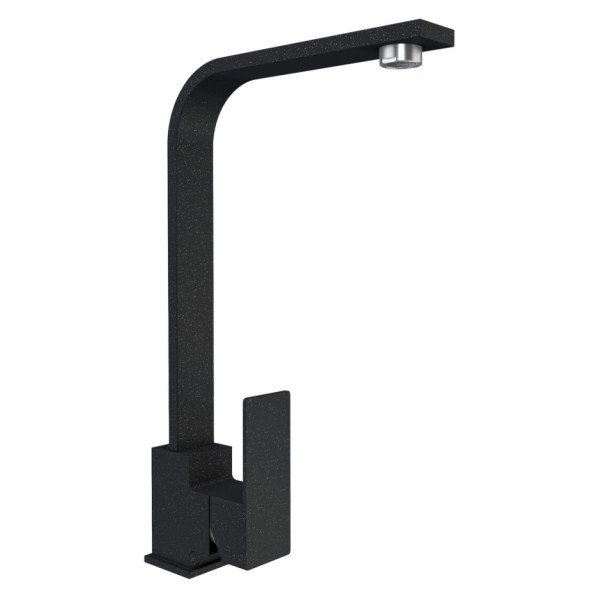 Фото - Кухонний змішувач Platinum 179 NES (3007) Чорний металік Фото - Кухонний змішувач Platinum 179 NES (3007) Чорний металік