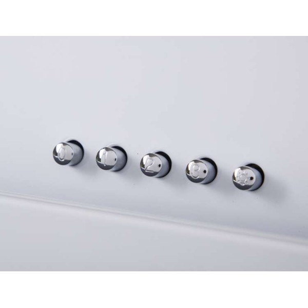 Фото - Вытяжка декоративная Ventolux TIVOLI 60 WH (700) PB