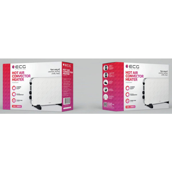 Фото - Конвектор ECG TK 2070 White