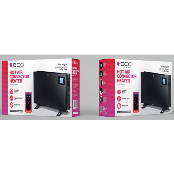 Фото - Конвектор ECG TK 2080 DR Black