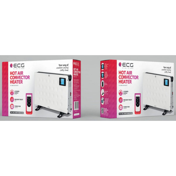 Фото - Конвектор ECG TK 2080 DR White