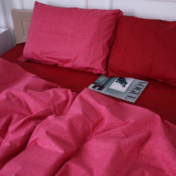 Фото - Комплект постельного белья MirSon King Size 220х240 см Бязь 17-4746 Red sails (2200008931438)
