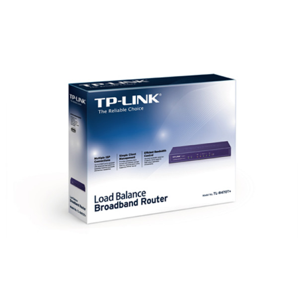 Фото - Маршрутизатор інтернет LAN TP-Link TL-R470T+