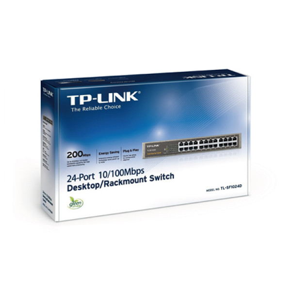 Фото - Коммутатор локальной сети (Switch) TP-LINK TL-SF1024D 