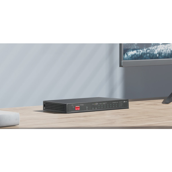 Фото - Коммутатор локальної мережі (Switch) TP-Link TL-SG1210PP