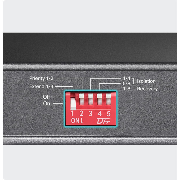 Фото - Коммутатор локальної мережі (Switch) TP-Link TL-SG1210PP