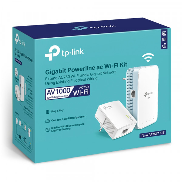 Фото - Powerline-адаптер TP-Link TL-WPA7517KIT
