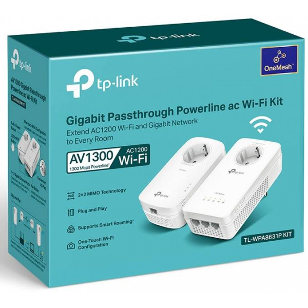 Фото - Powerline-адаптер TP-Link TL-WPA8631PKIT