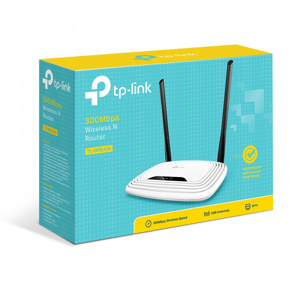 Фото - Маршрутизатор интернет WiFi4 TP-Link TL-WR841N